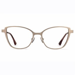 AIRPORT Alu Rosegold Woman + Grad Brown lens 51 clip-on+case