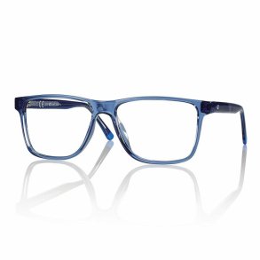 Shiny Blue/Azure 56 15-145 TR90/Acetate man + Case