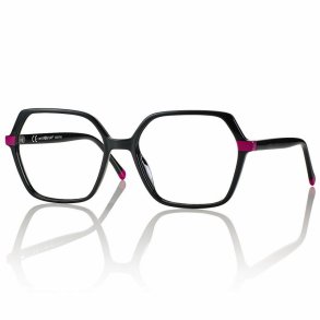 Shiny Black/Fuchsia 54 17-145TR90/Acetate woman + Case