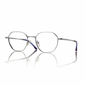 Shiny Silver Titanium frame Unisex 50 20-145 + case