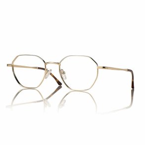 Shiny Gold Titanium frame Unisex 50 20-145 + case