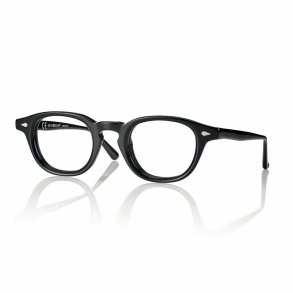 SHINY BLACK 46 24-145 ACETATEUNISEX FRAME for HIGH POWER
