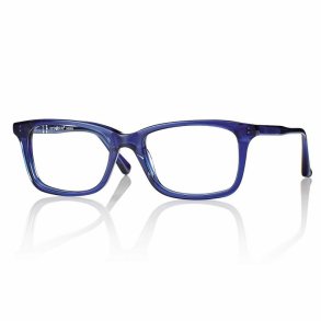 SHINY BLUE 48 16-135 ACETATE TEEN FRAME+CASE