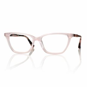 SHINY NUDE/DEMI ROSE 51 15-140 ACETATE TEEN FRAME+CASE