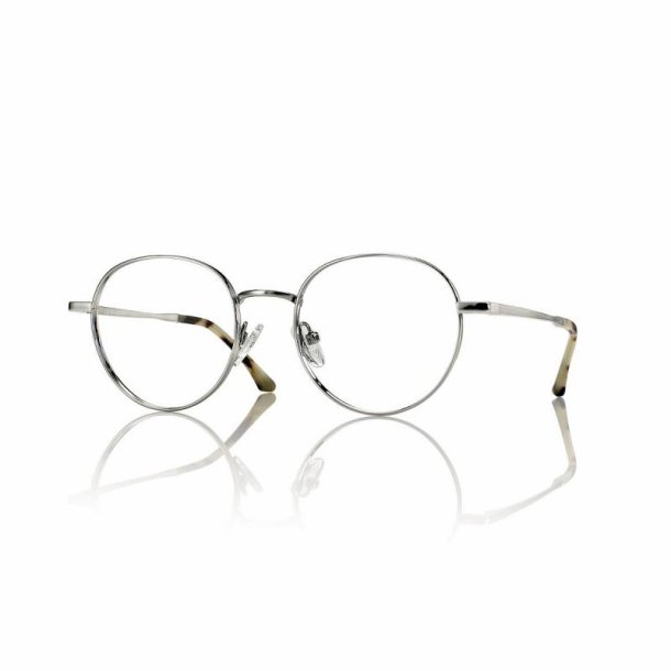 SHINY SILVER 48 18-135UNISEX TITANIUM TEEN FRAME