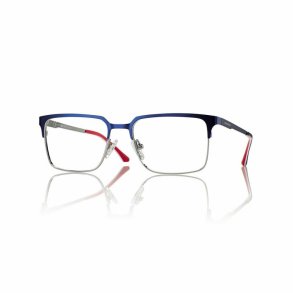 MATT BLUE/SILVER 50 16-135  UNISEX TITANIUM TEEN FRAME