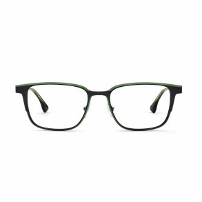 BLACK/GREEN 53 18-145 MEN'S ALUMINUM FRAME + clip on. G15