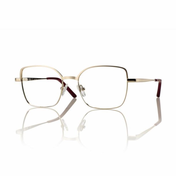 GOLD 52 18-140 METAL FRAME + clip on. GRADUATED GREY/ROSE