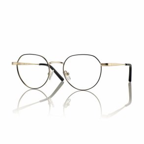 GOLD/BLACK 52 20-140 METAL FRAME + clip on. GRADUATED BROWN