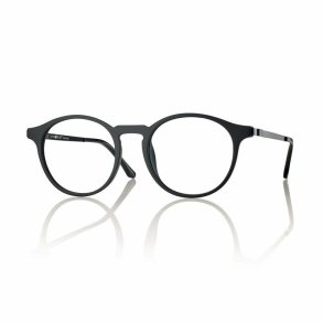 BLACK 48 18-145 ULTEM-METAL FRAME + clip on. BLUE LENS