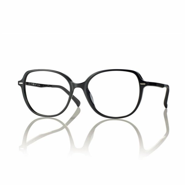 BLACK 53 16-140 ULTEM FRAME WOMEN + clip on. grad VIOL GREEN