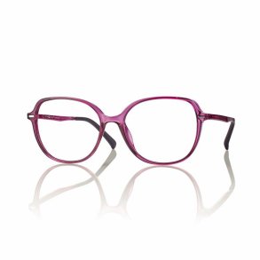 FUCHSIA 53 16-140 ULTEM FRAMEWOMEN + clip on. grad PURPLE