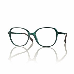 GREEN 53 16-140 ULTEM FRAME WOMEN + clip on. PLUM LENS