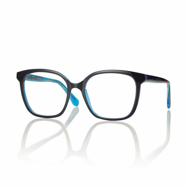 BLACK/WATERGREEN 54 18-140 TR90/ACETATE FRAME FOR WOMAN