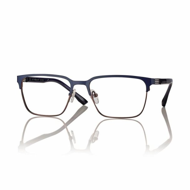MT BLUE/BROWN 54 17-145 METALFRAME FOR MAN