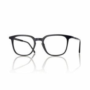 SHINY BLACK 52 20-145 HD ACETATE FRAME FOR MAN