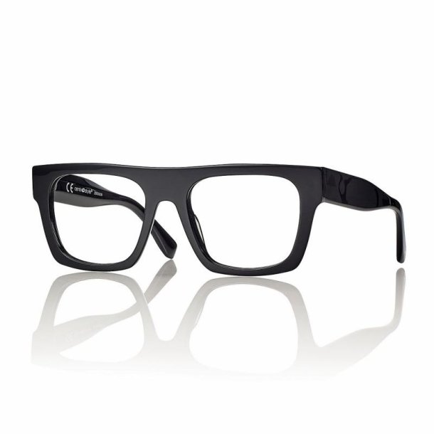 SHINY BLACK 53 19-145 ACETATEFRAME FOR MAN
