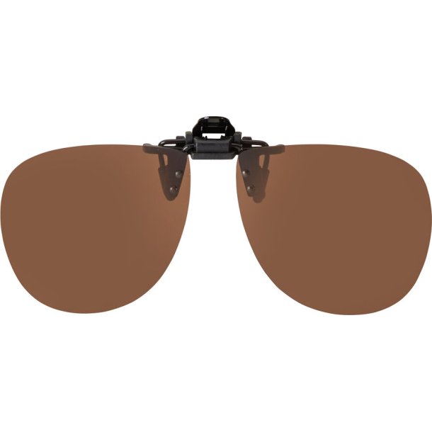 FLIP-UP AVIATOR GOGGLE BROWN POLARIZED 62-13