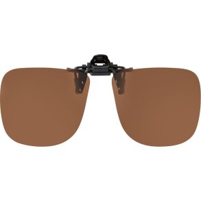 FLIP-UP SQUARE BROWN POLARIZED  60-12