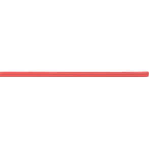 HEAT SHRINK CBL TEM CVR: LG,ID 6MM,RED-5PCS