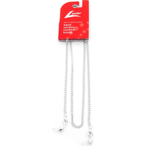 HOLDER: CURB CHAIN, SILVER