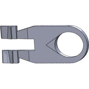 ISHIELD LOCKING KEYS FOR OG 610-613, CLEAR, 24 PCS