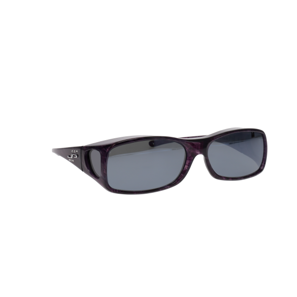 JPE: ARIA PURPLE HEART POLARVUE GREY W/CRYSTAL