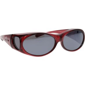 JPE: AURORA CLARET POLARVUE GREY W/CRYSTAL