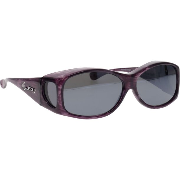 JPE: GLIDES PURPLE HAZE POLARVUE GREY W/CRYSTAL