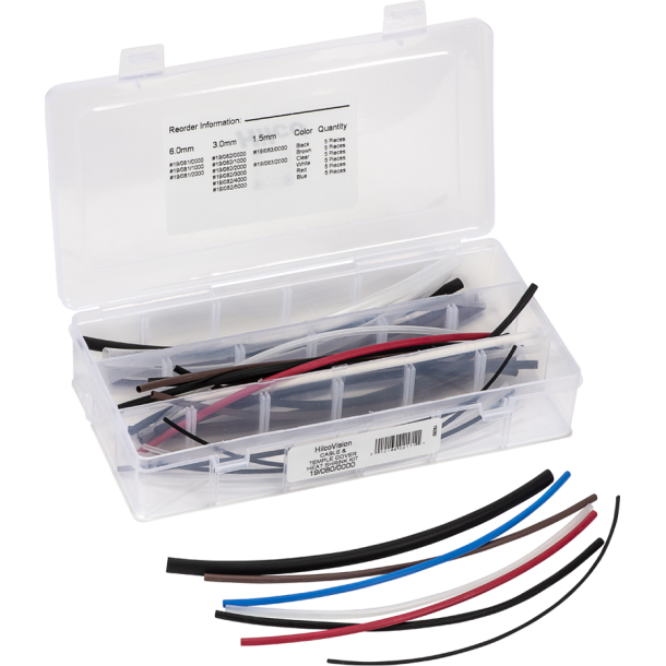 KIT:HEAT SHRINK CABLE/ TEMPLE COVERS