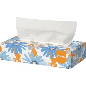 KLEENEX WHITE FACIAL TISSUES 8.4