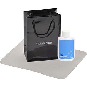 LC KIT: BLK THK YOU 1OZ OVAL SQZ, PLAT STD