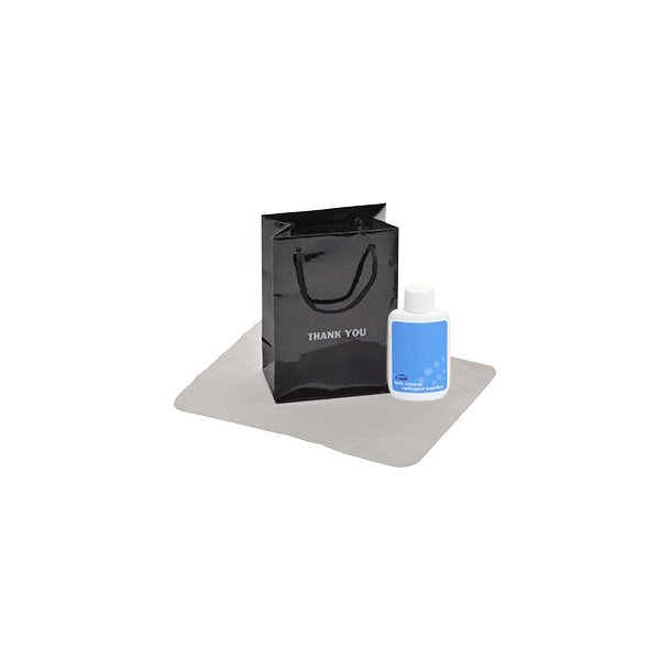 LC KIT: BLK THK YOU 1OZ OVAL SQZ, PLAT STD