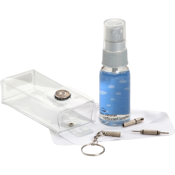 LC KIT COMPL, 1OZ WHT CLOTH, CL/GRY, STD LABEL, SCRWDRV