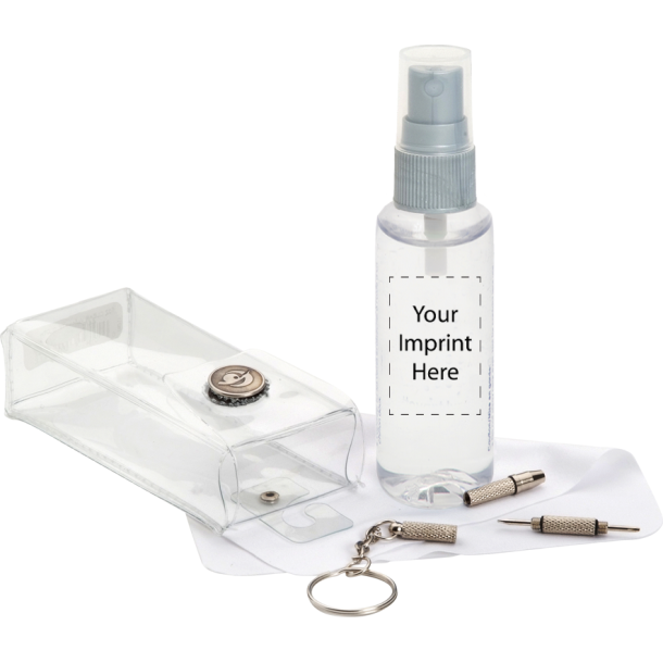 LCKIT CMPL 2OZ CL/GRY SS, CL WHT 5.25X6.5 SS SCDR