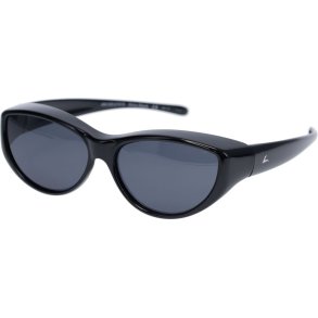 LEADER FITOVER: AMELIA SHINY  BLACK W/GRAY LENS