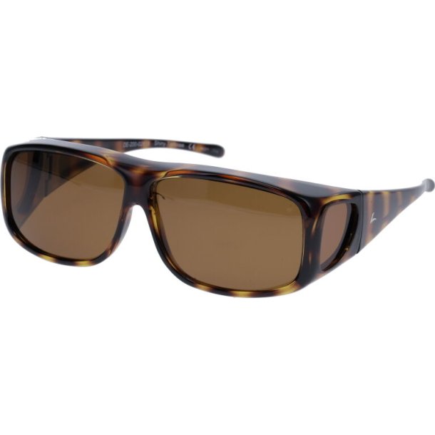LEADER FITOVER: DEVON SHINY TORTOISE W/AMBER LENS