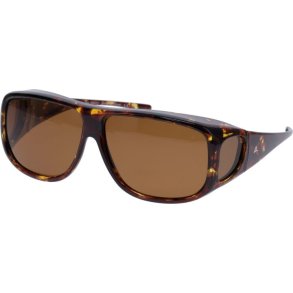 LEADER FITOVER:  NANTUCKET SHINY TORTOISE W/AMBER LENS
