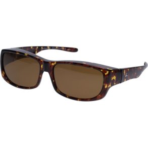 LEADER FITOVER:  SANTARINI SHINY TORTOISE W/AMBER LENS
