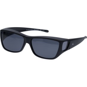 LEADER FITOVER:  SOMERSET MATTE BLACK W/GRAY LENS