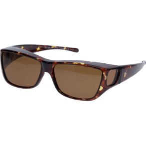 LEADER FITOVER:  SOMERSET SHINY TORTOISE W/AMBER LENS