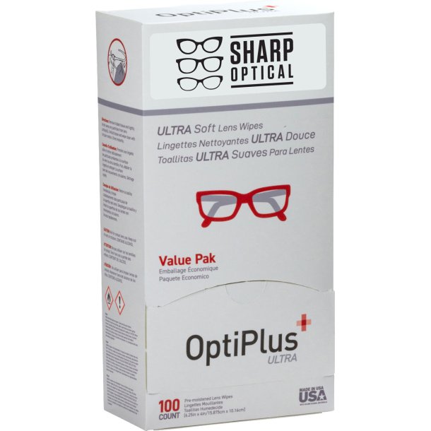 LEADER LENS WIPES CUSTOM 100CT