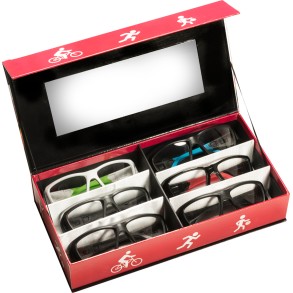 LEADER RX SPORT: 6 PLACE CASE WITH MIRROR
