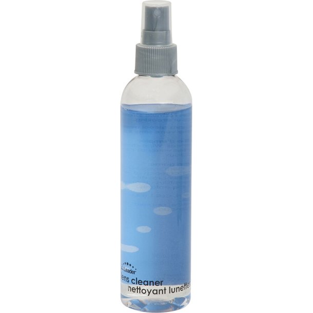 LENS CLEANER:8OZ CLEAR W/GRAY PUMP,STD