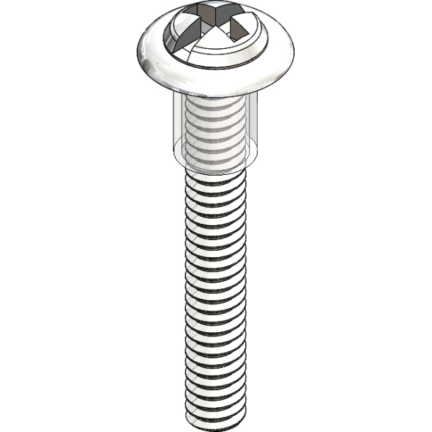 LENS SCR ASM:DURA TEC SS 1.16X15, SIL