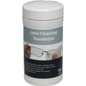 LENS WIPES 100 CT DISPENSER CS 12
