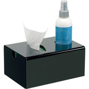 LENSCARE KIT: 8 OZ WHITE W/KIMWIPES, STD