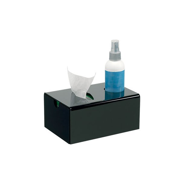 LENSCARE KIT: 8 OZ WHITE W/KIMWIPES, STD