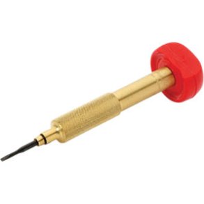 LG HEAD BRASS SCREWDRIVER W/ 3 BLADES
