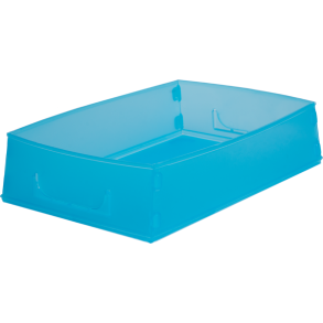 LITE BLUE FLAT PACK RX JOB TRAYS - 10PCS